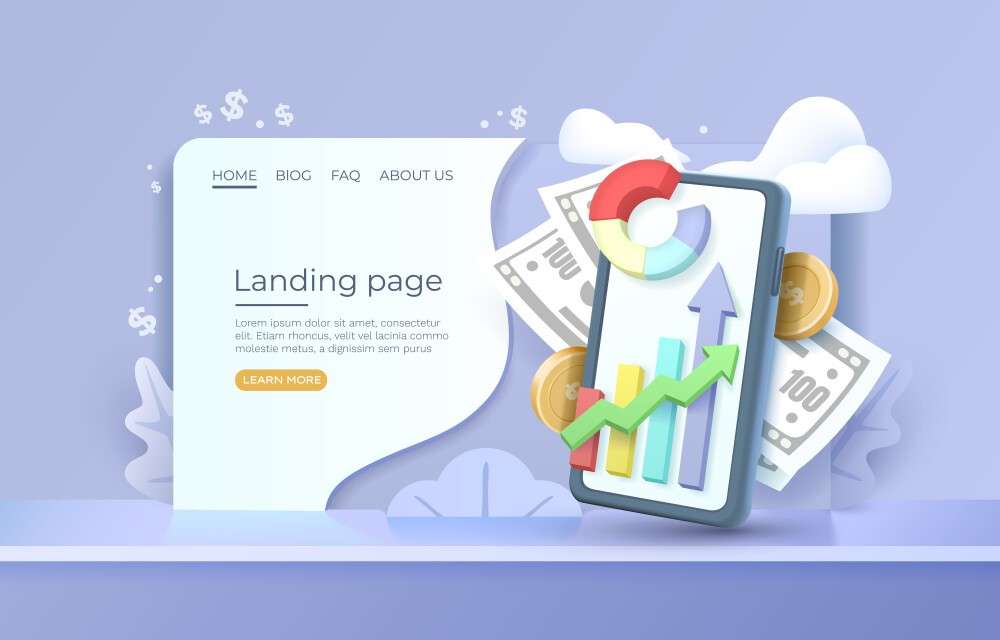 landing page