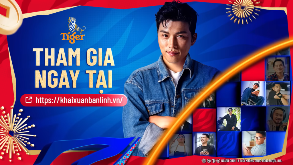 Tiger Beer khai xuân bản lĩnh với chiến dịch Tết “Sát cánh gầm vang”