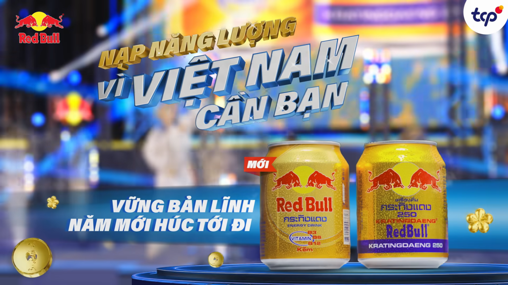 Red Bull bùng nổ năng lượng Tết 2025 với thông điệp “Vững bản lĩnh năm mới, húc tới đi”