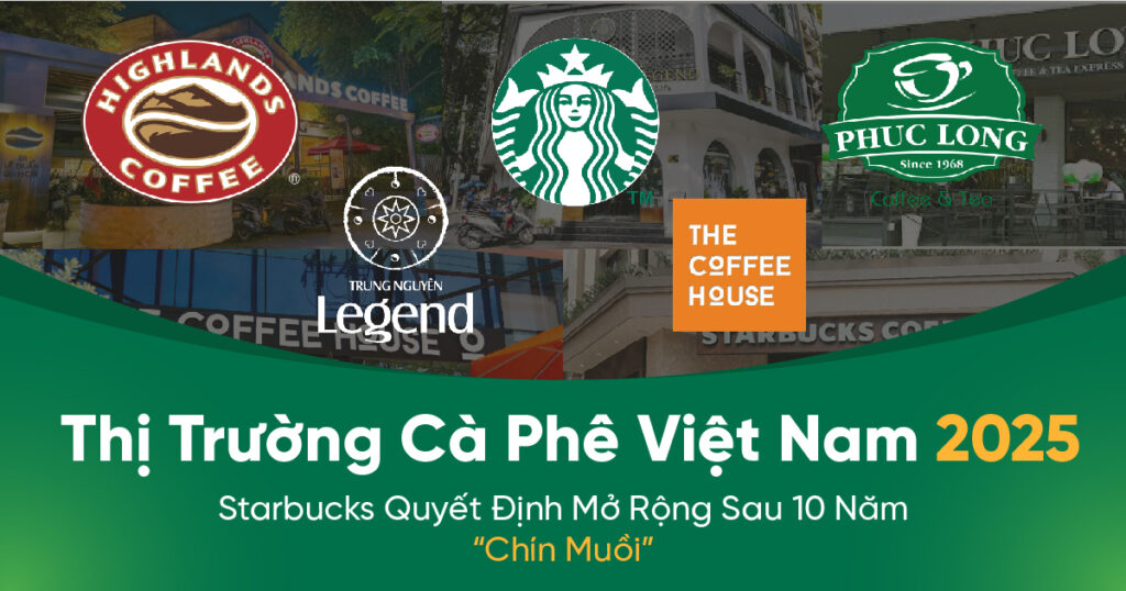 Thị Trường Cà Phê Việt Nam 2025: Starbucks Việt Nam Quyết Định Mở Rộng Sau 10 Năm “Chín Muồi”