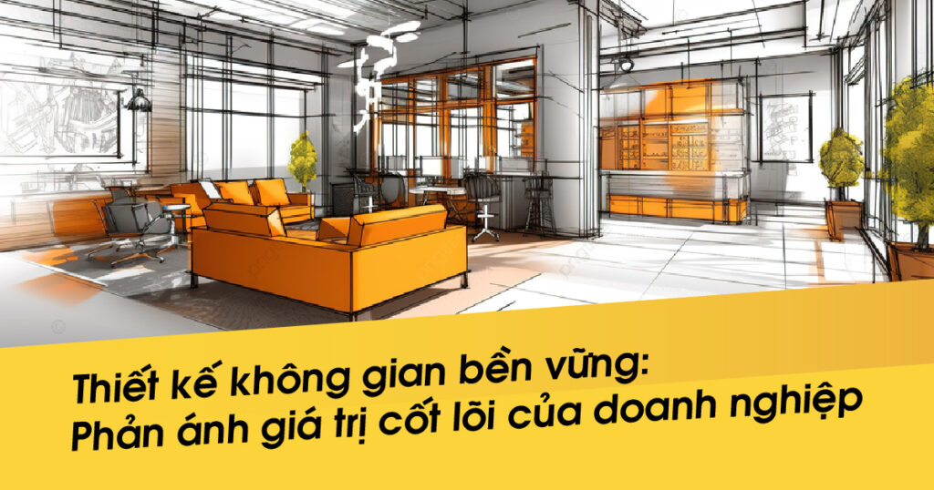 Thiết kế không gian bền vững: Phản ánh giá trị cốt lõi của doanh nghiệp