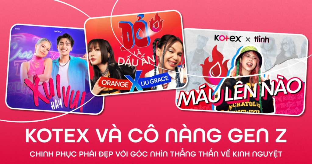 Kotex và cô nàng Gen Z: Chinh phục phái đẹp với góc nhìn thẳng thắn về kinh nguyệt Kotex và cô nàng Gen Z: Chinh phục phái đẹp với góc nhìn thẳng thắn về kinh nguyệt