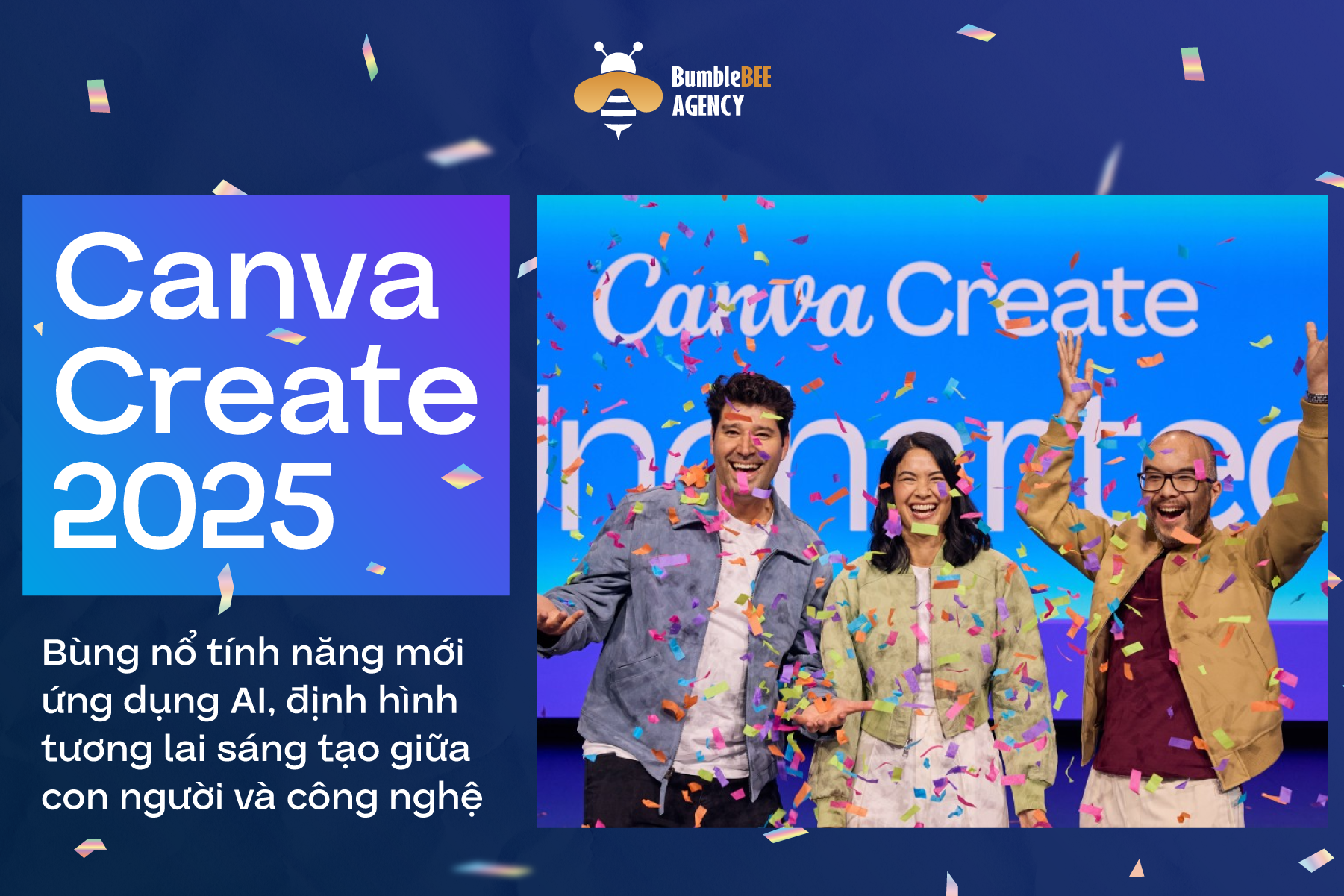 Canva Create 2025: Bùng nổ tính năng mới ứng dụng AI, định hình tương lai sáng tạo giữa con người và công nghệ